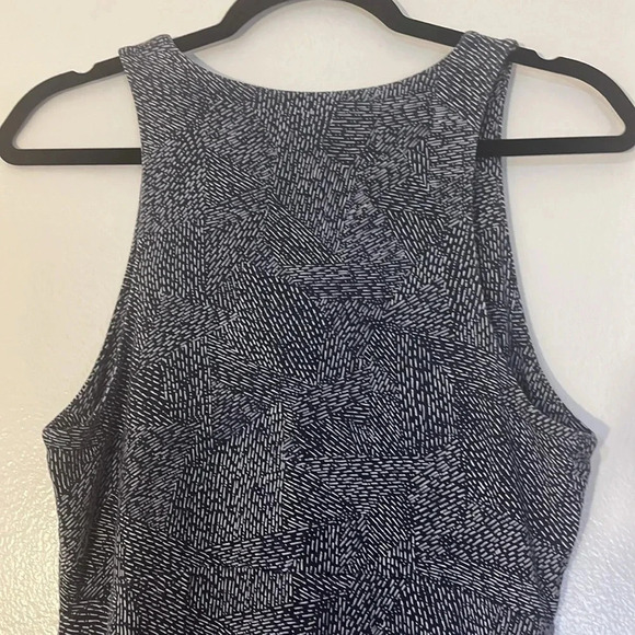 Athleta | Santorini Thera patterned dress Women’s size MT M tall sleeveless soft - Picture 6 of 9